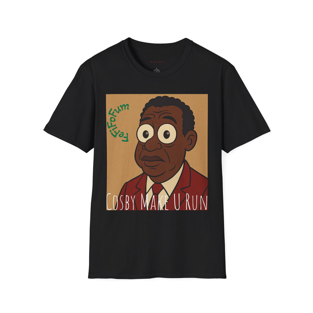Cosby-themed Unisex Softstyle T-Shirt - Fun Graphic Tee for Humor Lovers, Perfect for Casual Wear, Gifts, Holidays, Parties, and Events