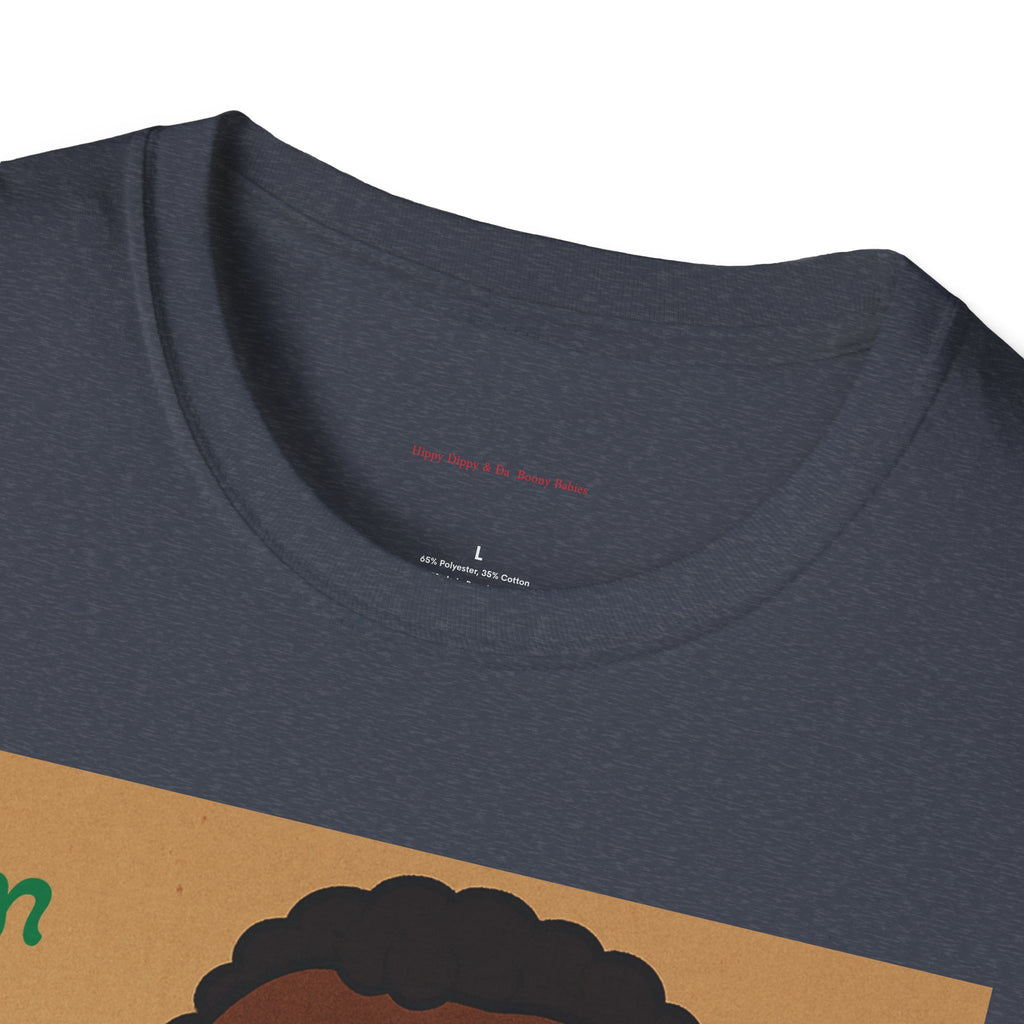 Cosby-themed Unisex Softstyle T-Shirt - Fun Graphic Tee for Humor Lovers, Perfect for Casual Wear, Gifts, Holidays, Parties, and Events