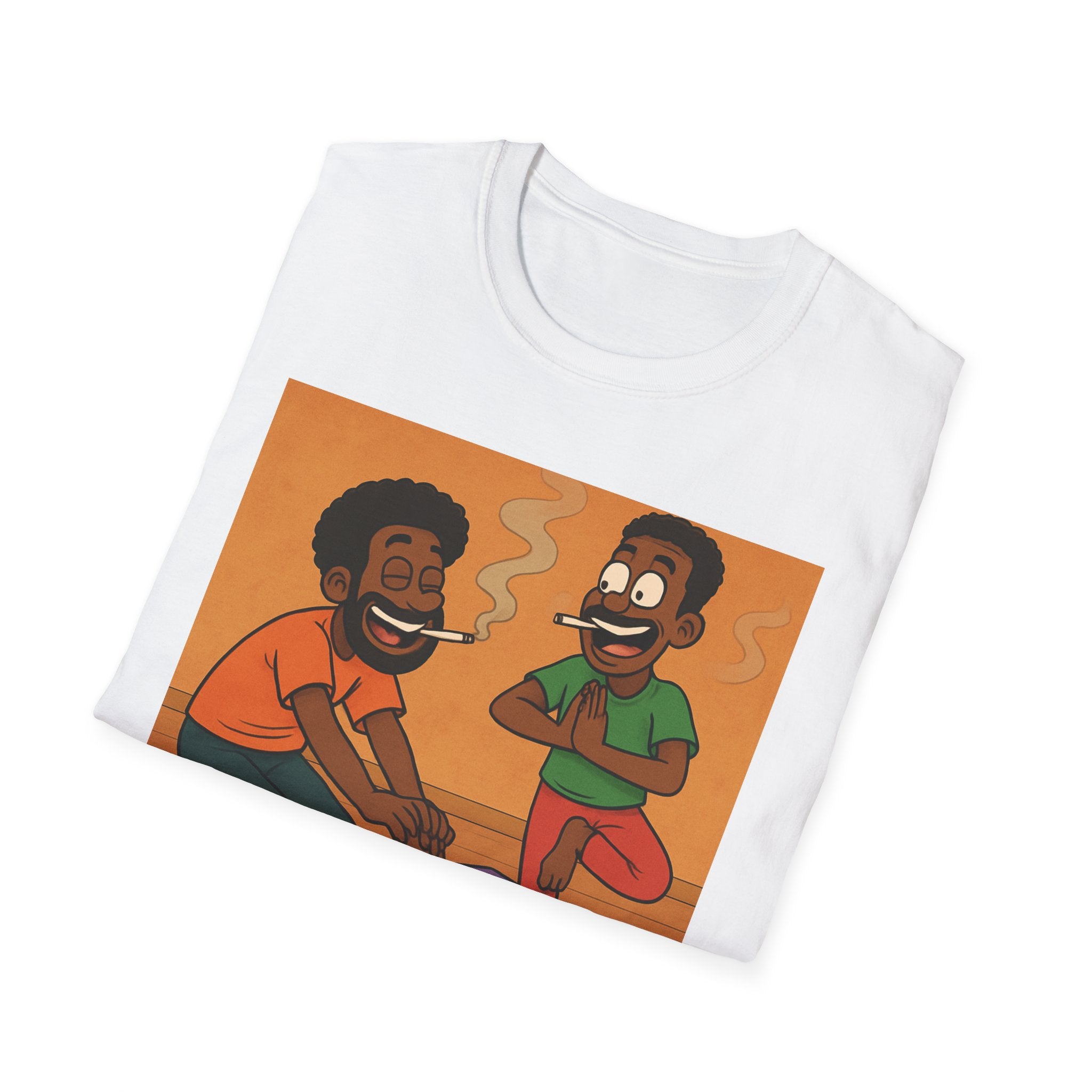 Negroamaste Yoga Tee, Unisex Softstyle T-Shirt for Yoga Lovers, Fun Fitness Apparel, Great Gift for Friends, Relaxation, Affirmation, [...]