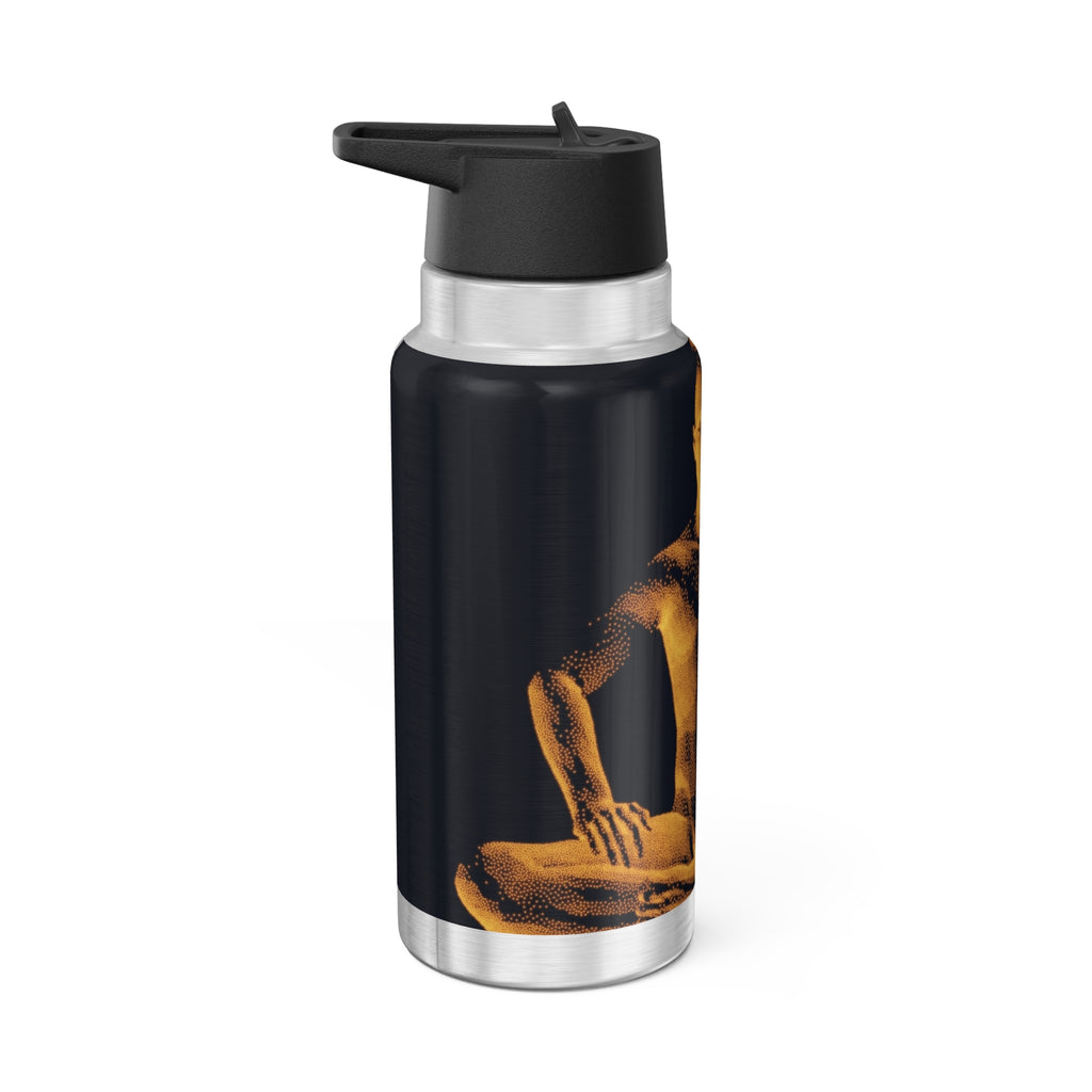 Yoga Gator Tumbler - 32oz Insulated Water Bottle, Meditation, Eco-Friendly Drinkware, Gift for Yogis