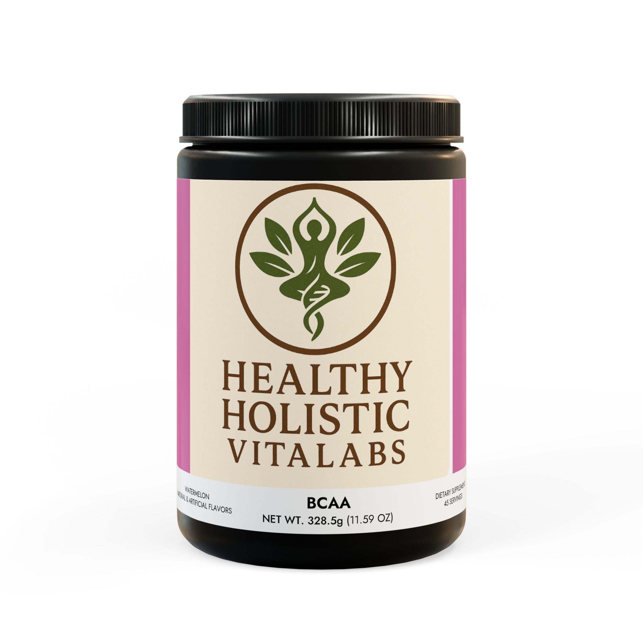 BCAA Supplement, Watermelon (325g, 11.46oz, 45 servings)