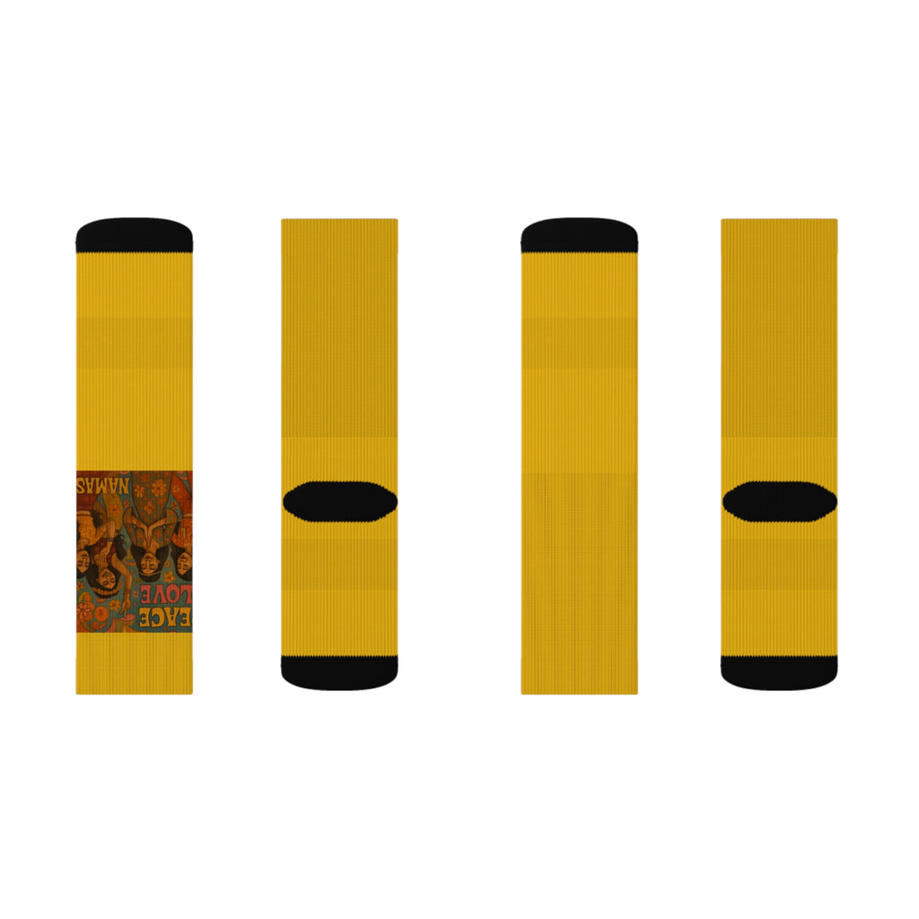 Sublimation Socks - Vibrant Custom Designs, Fun Gift for Friends, Stylish Accessory for All Occasions, Cozy Everyday Wear, Unique [...]