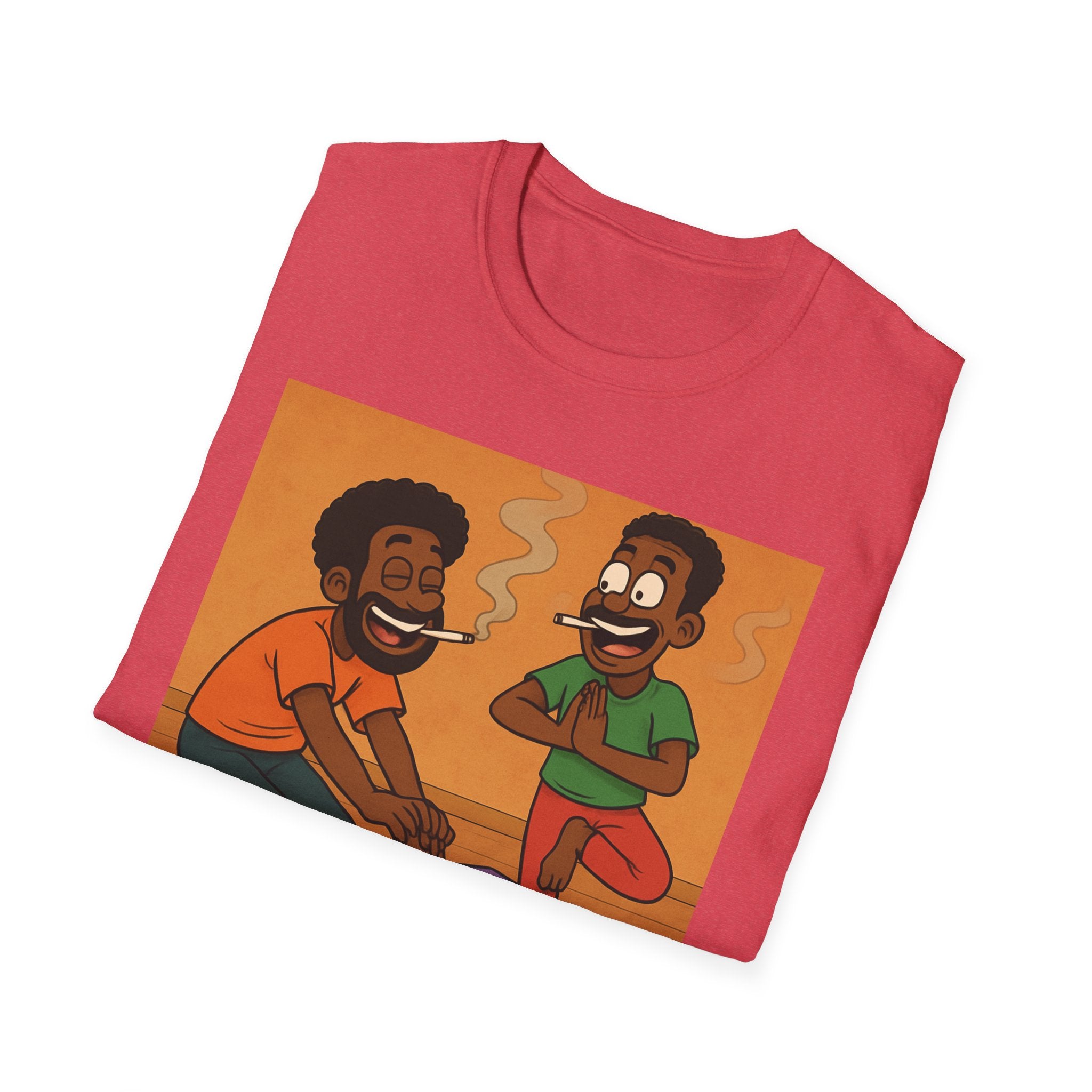 Negroamaste Yoga Tee, Unisex Softstyle T-Shirt for Yoga Lovers, Fun Fitness Apparel, Great Gift for Friends, Relaxation, Affirmation, [...]