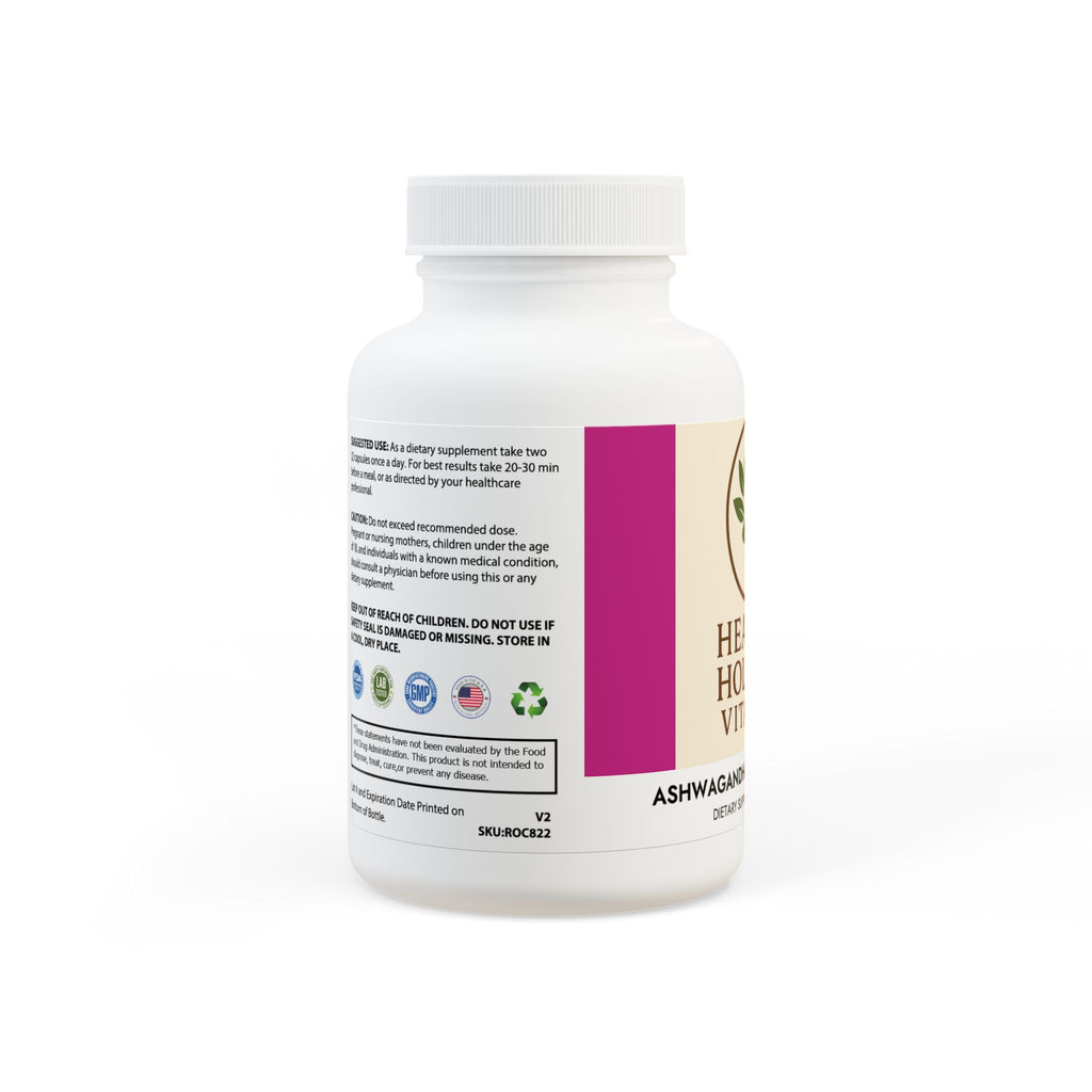 Ashwagandha and Black Pepper Supplement (60 capsules)