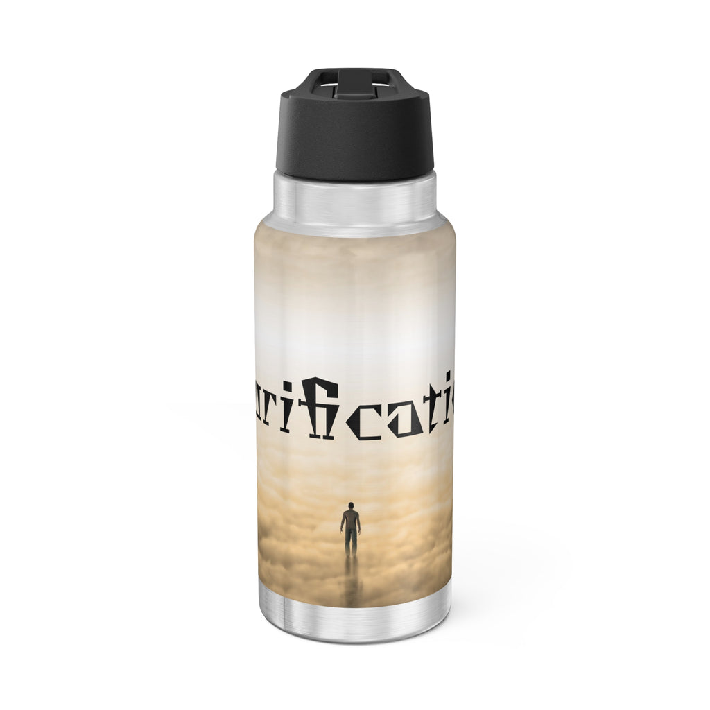 32oz Gator Tumbler - "Purification" Inspirational Travel Bottle, Perfect for Outdoor Adventures, Hydration on-the-go, Gifts for Nature Lovers, [...]