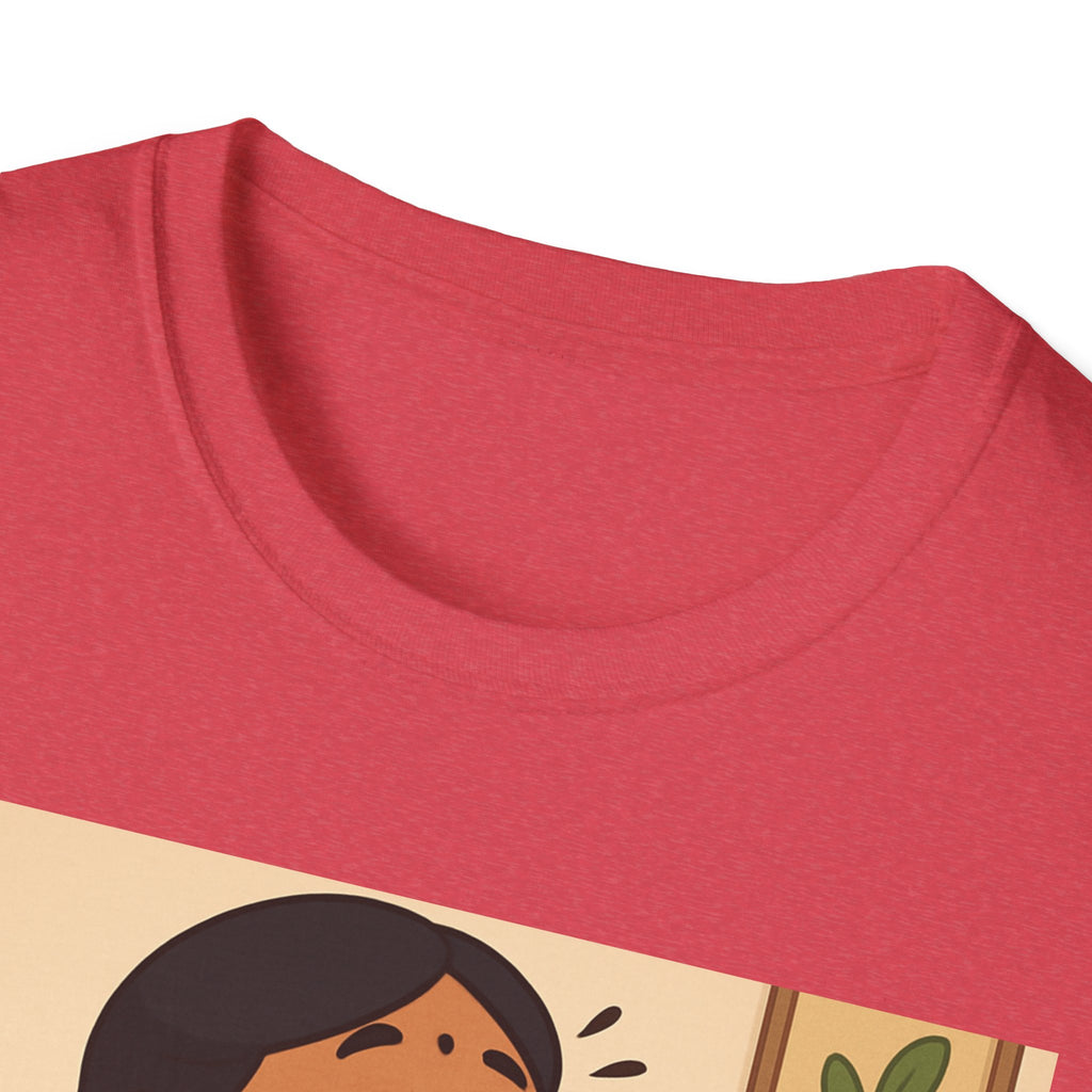 Unisex Yoga T-Shirt, Cozy Tee for Mindfulness, Relaxation Gift, Yoga Enthusiast Shirt, Humorous Gift for Friends