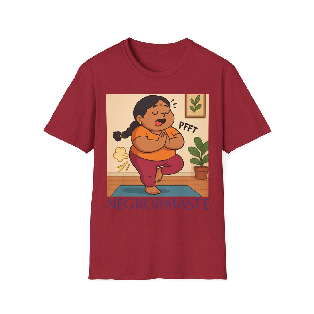 Unisex Yoga T-Shirt, Cozy Tee for Mindfulness, Relaxation Gift, Yoga Enthusiast Shirt, Humorous Gift for Friends