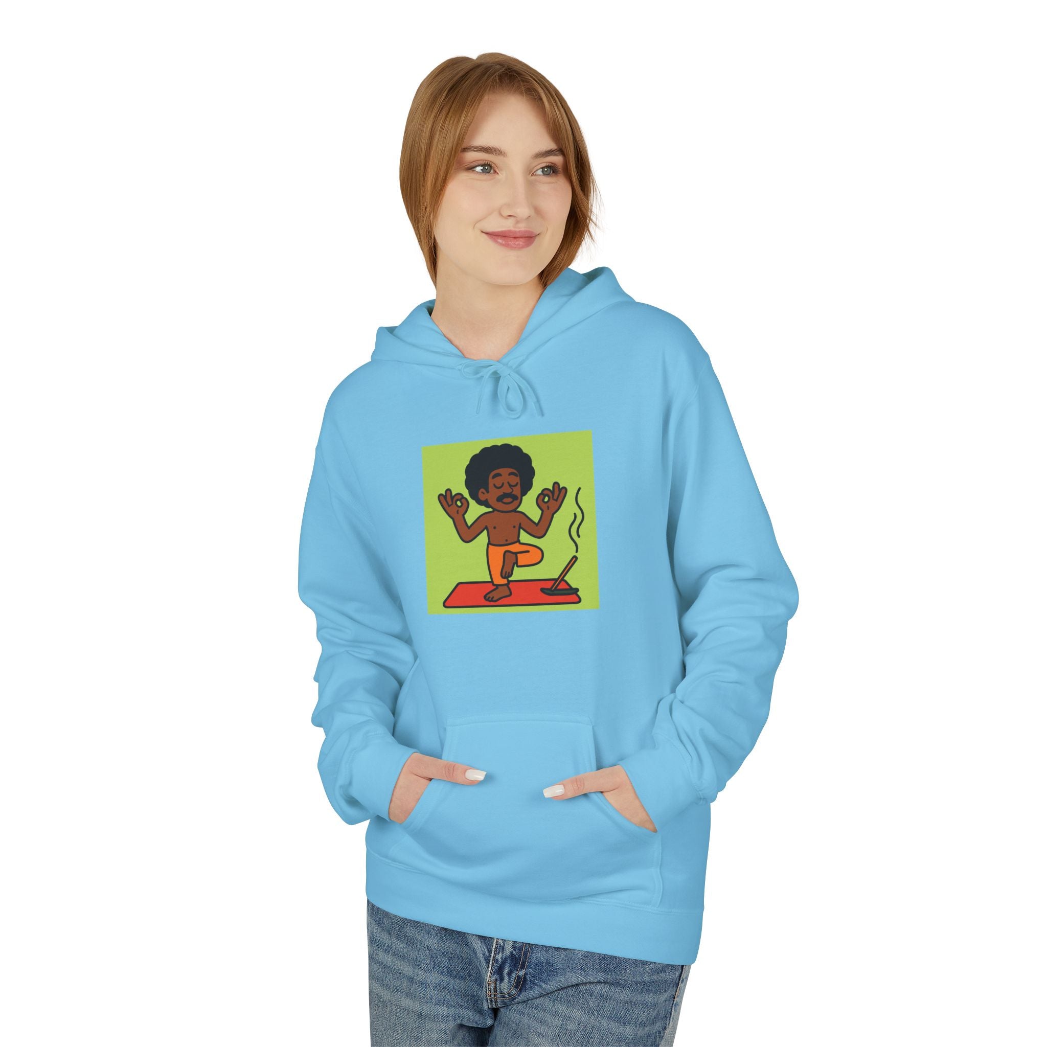 Vibrant Graphic Hoodie, Cozy Unisex Hooded Sweatshirt, Casual Everyday Wear, Fun Gift for Art Lovers, Perfect for Fall and Winter