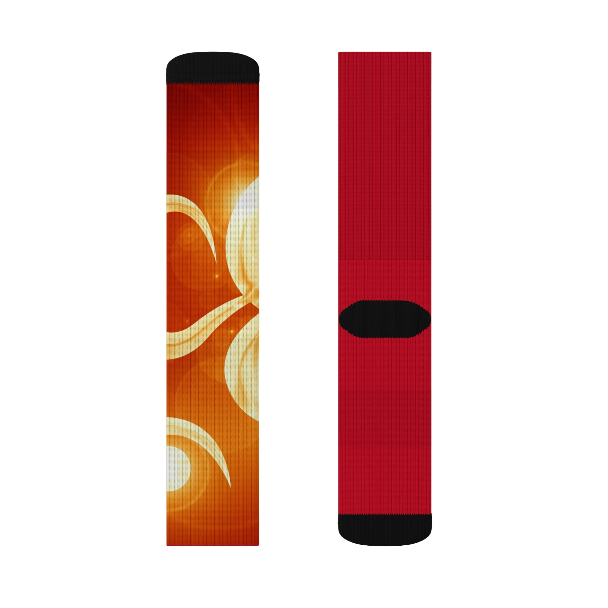 Yoga Brats Vibrant Sublimation Socks, Funky Patterned Crew Socks, Unique Gift for Her, Colorful Sports Socks, Fun Fashion Accessory