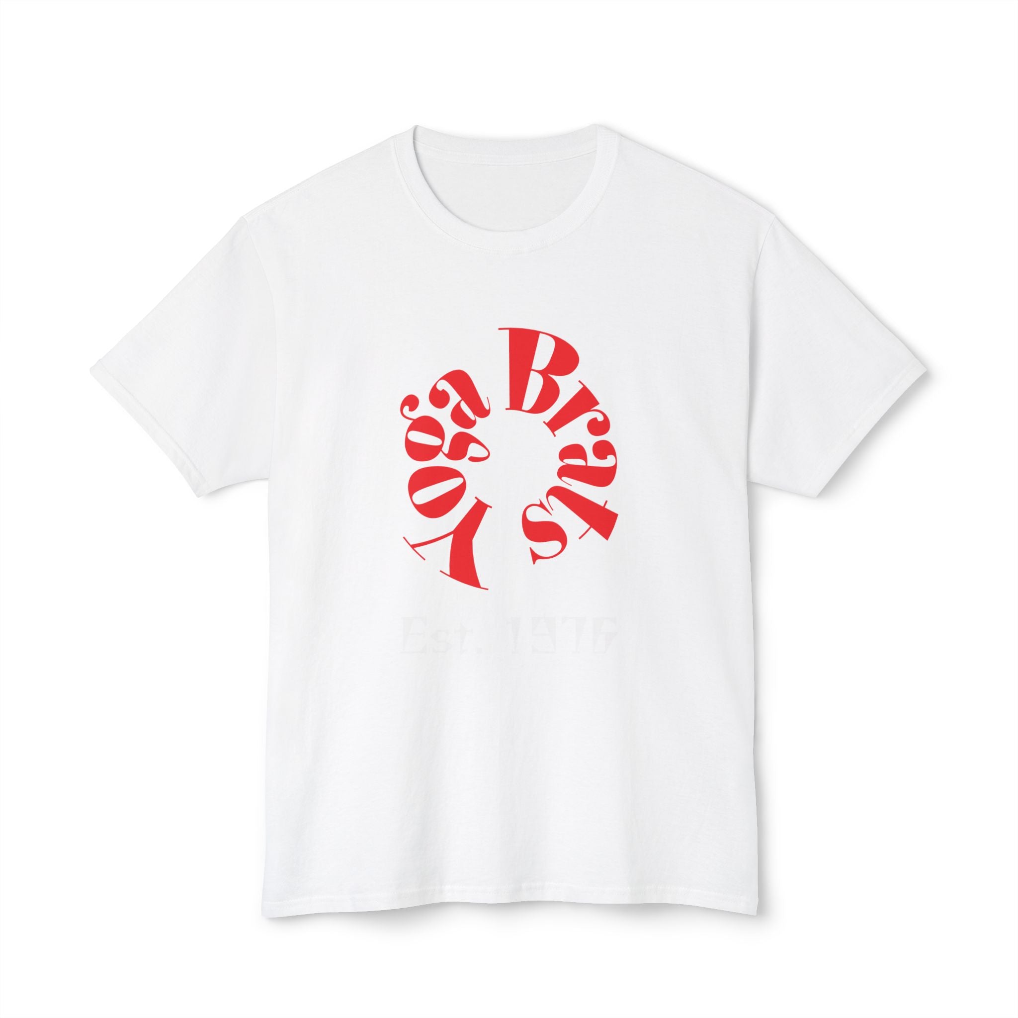 Unisex Fabric Graphic T-shirt, Casual Comfortable Tee for Every Day, Gift for Yoga Lovers, Lounge Wear, Birthday Present