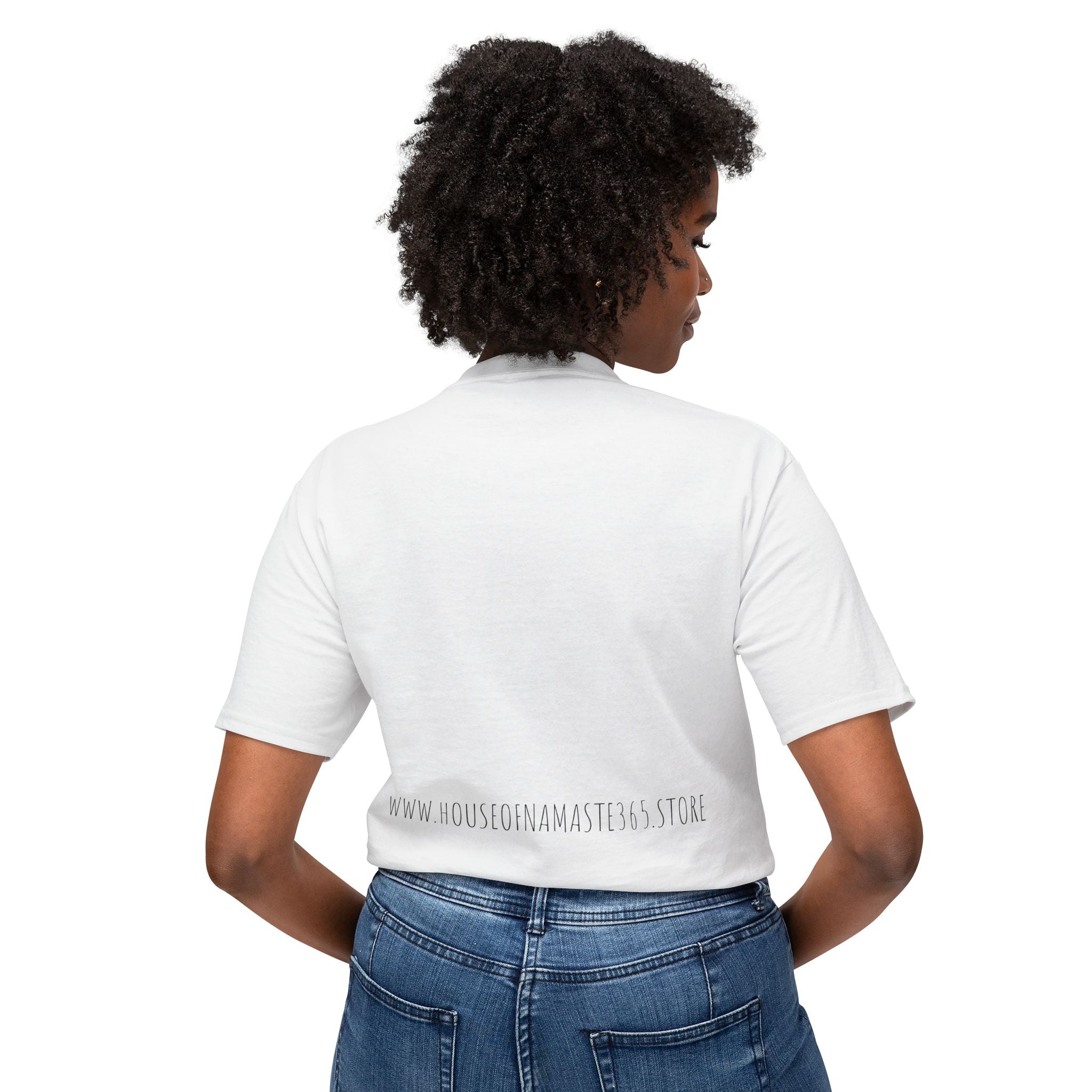 Unisex Fabric Graphic T-shirt, Casual Comfortable Tee for Every Day, Gift for Yoga Lovers, Lounge Wear, Birthday Present