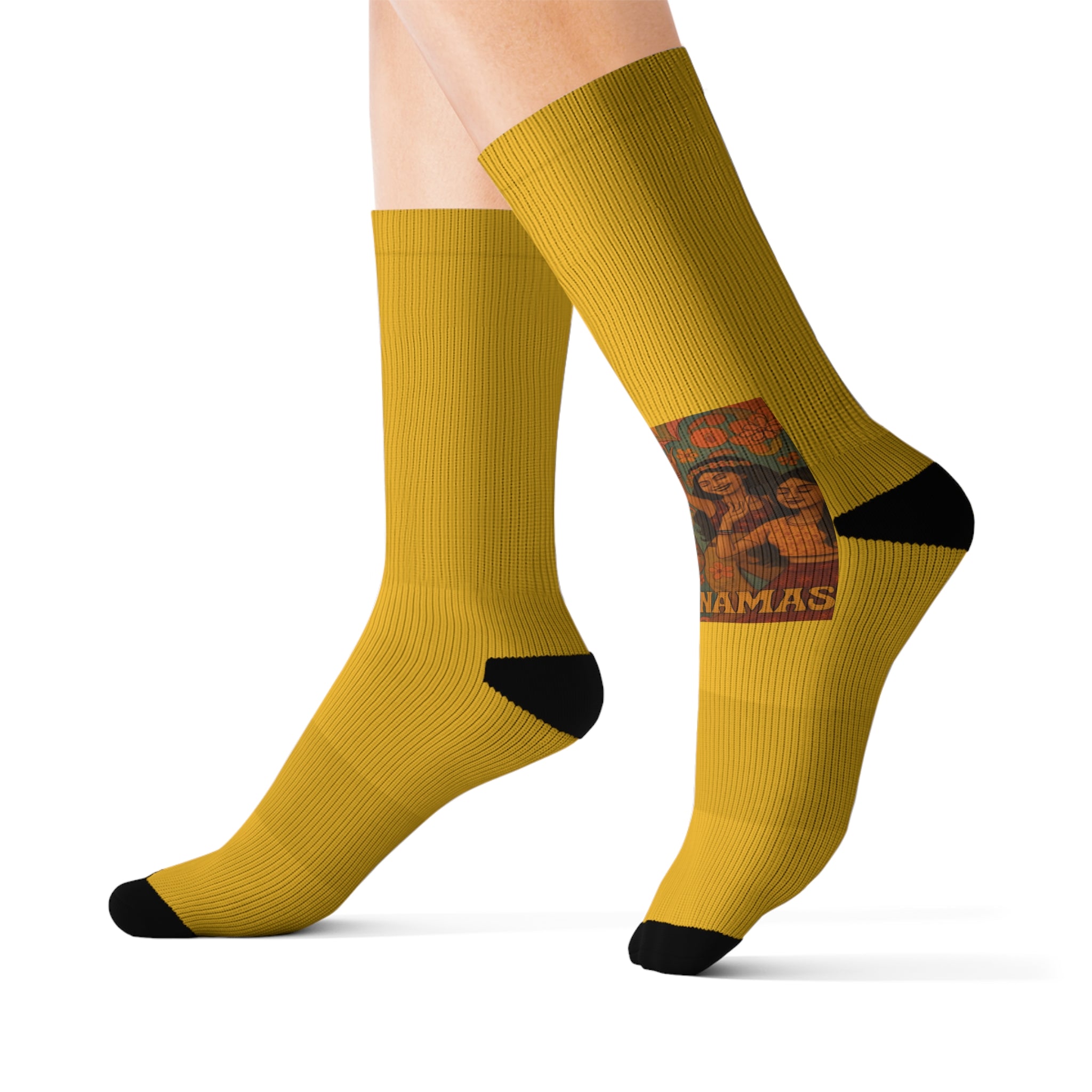 Sublimation Socks - Vibrant Custom Designs, Fun Gift for Friends, Stylish Accessory for All Occasions, Cozy Everyday Wear, Unique [...]