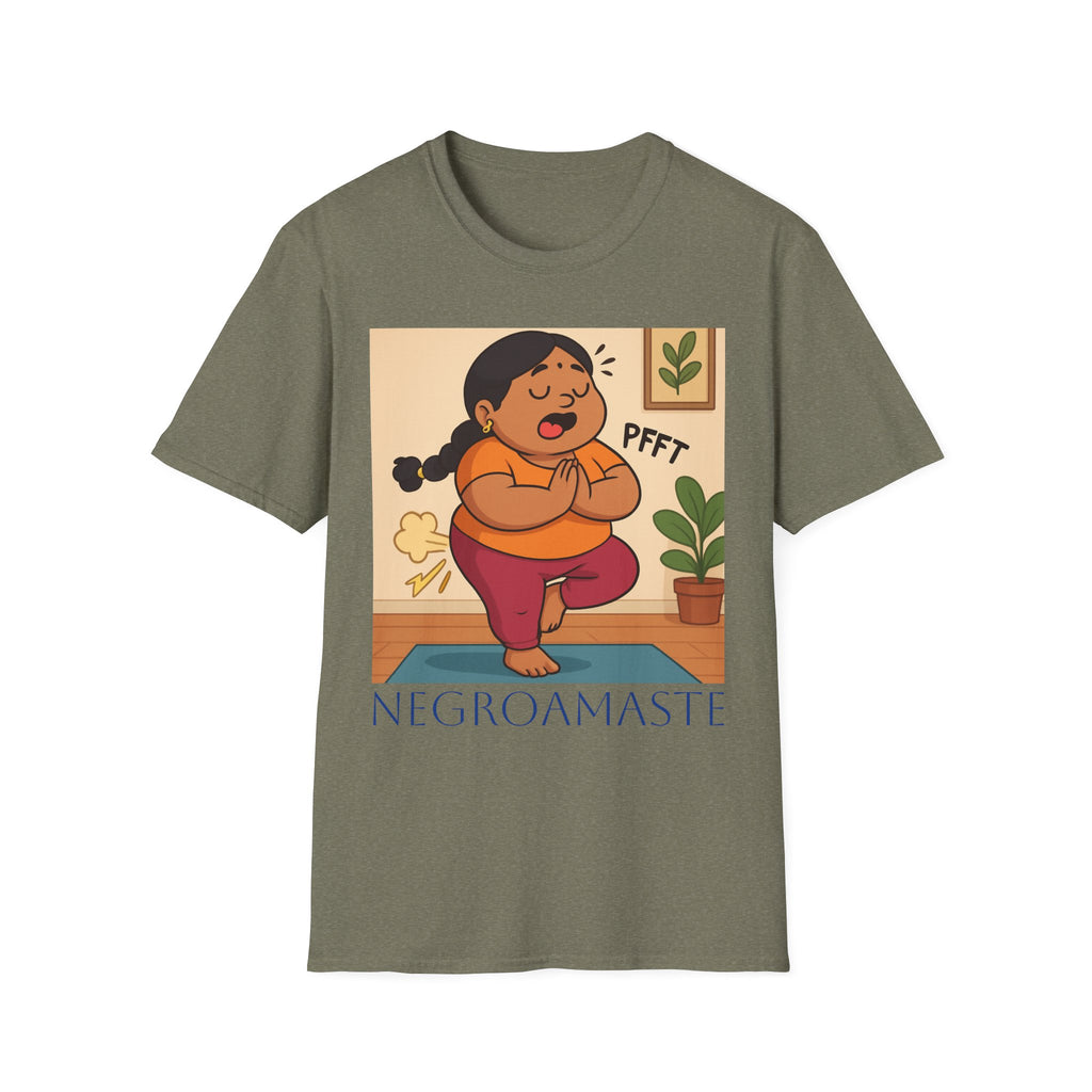 Unisex Yoga T-Shirt, Cozy Tee for Mindfulness, Relaxation Gift, Yoga Enthusiast Shirt, Humorous Gift for Friends