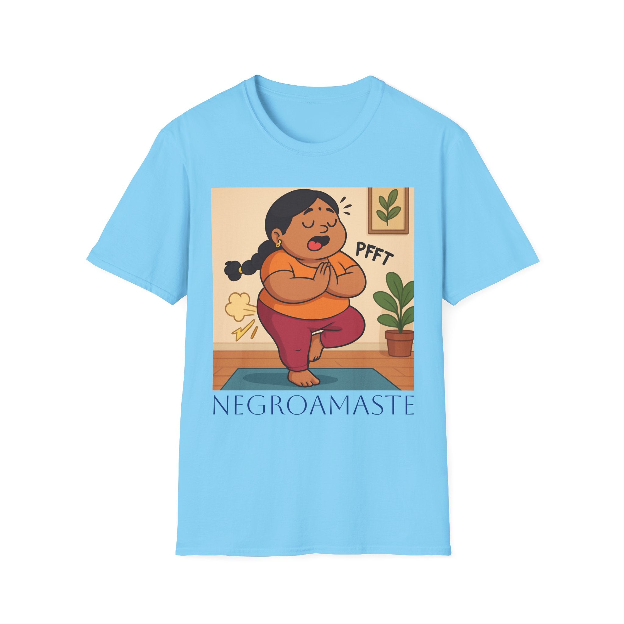 Unisex Yoga T-Shirt, Cozy Tee for Mindfulness, Relaxation Gift, Yoga Enthusiast Shirt, Humorous Gift for Friends