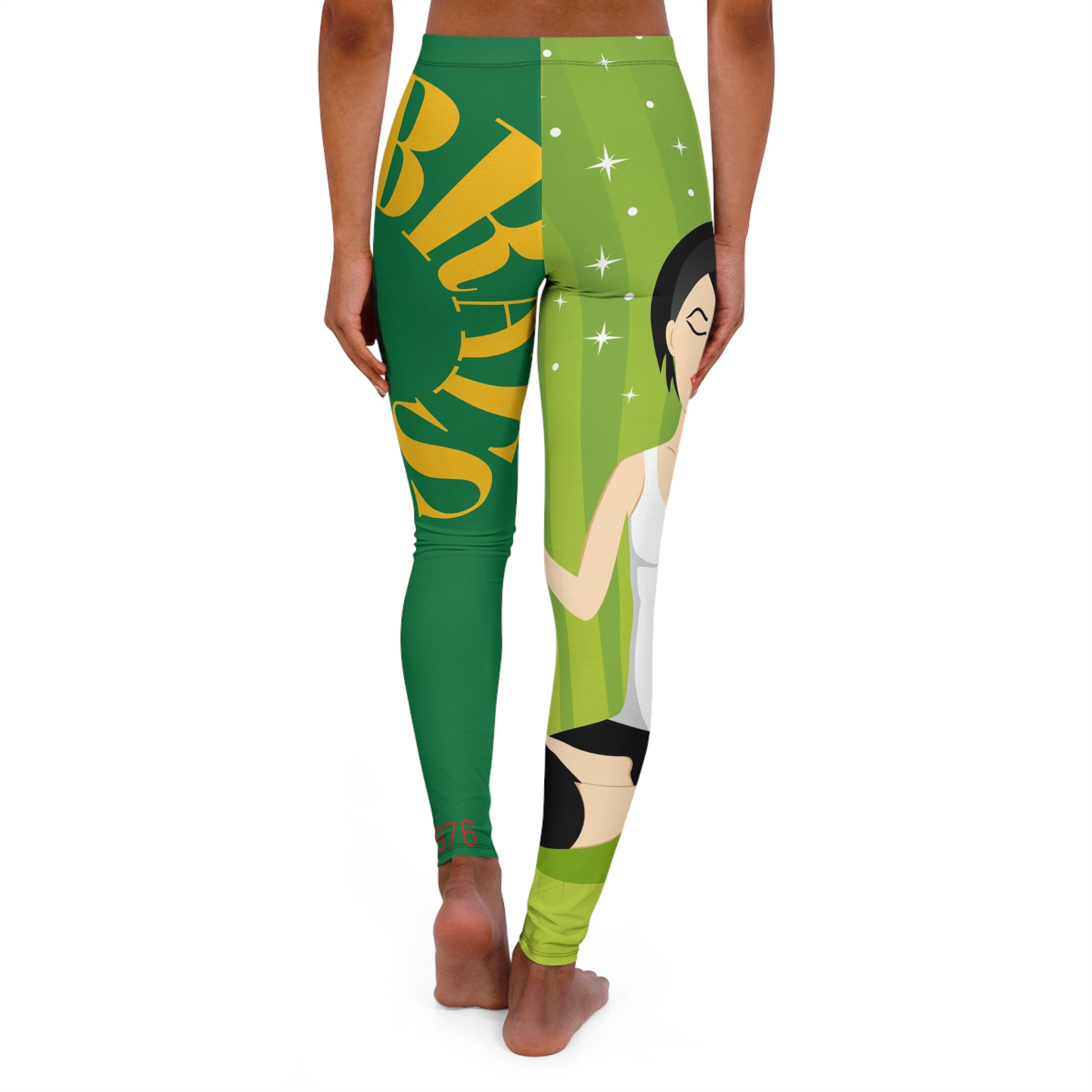 Yoga-Themed Women's Casual Leggings, Activewear for Fitness, Workout Pants, Comfortable Stretch Leggings, Great for Yoga & Everyday Wear